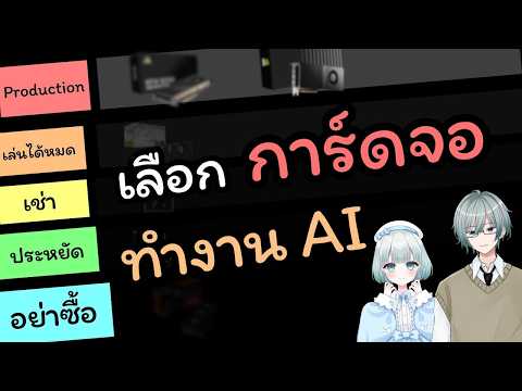 เลือกการ์ดจอยังไง สำหรับสาย AI