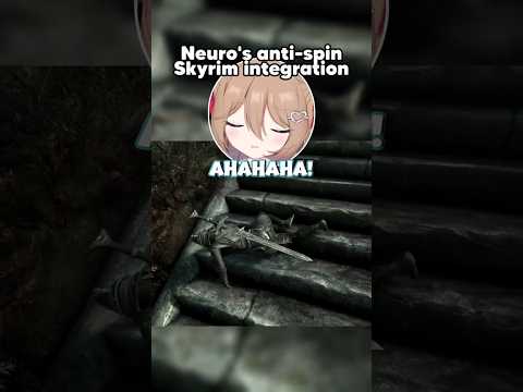AI VTuber plays Skyrim